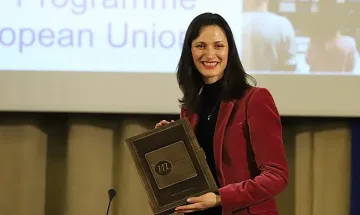 Мария Габриел с престижна награда за работата й със стартъпите