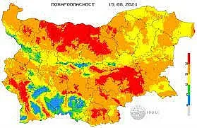 Нова плашеща карта за опасни пожари