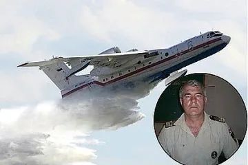 Легендарен руски пилот в разбилия се самолет?