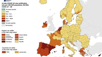 Европа отново влиза оранжева Covid-зона