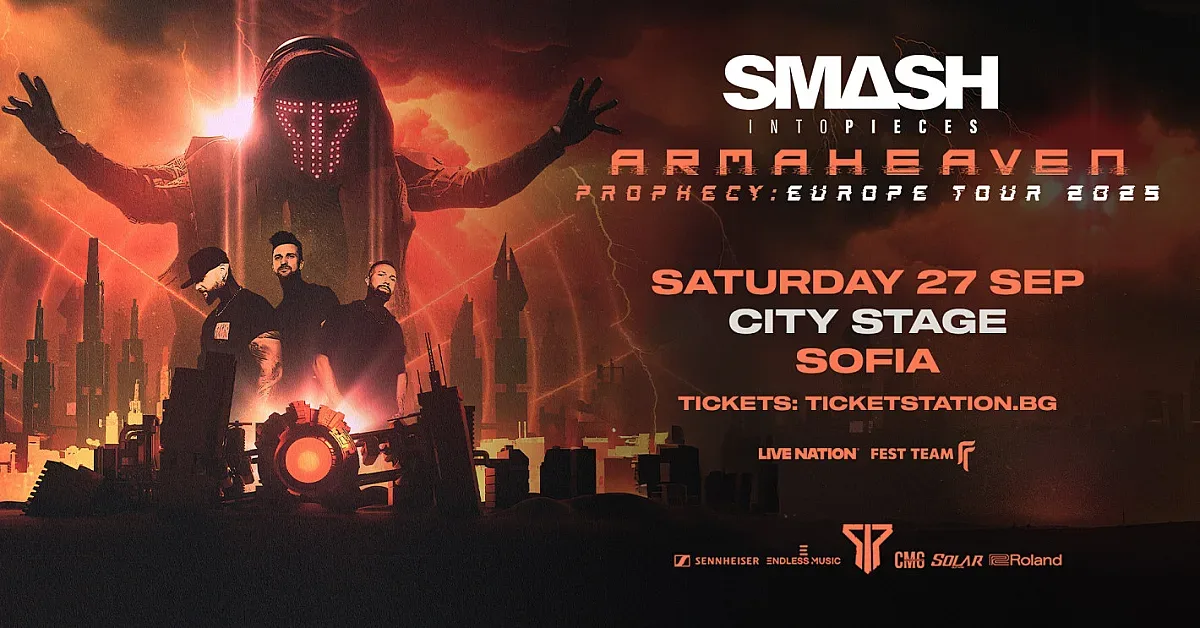 SMASH INTO PIECES с първи концерт в България