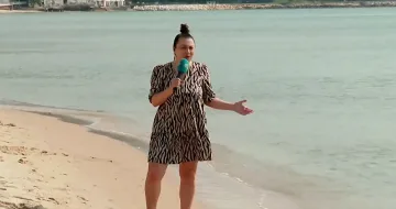 Репортерка перде вбеси Мария Силвестър в студиото