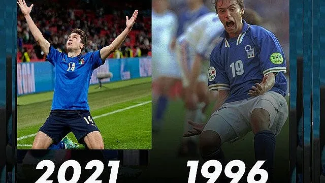 Баща и син са първите с голове на европейско