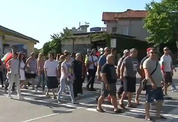 Хората от Обзор отново на протест