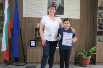 Второкласник спечели първа награда на Национална изложба