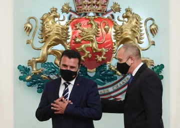 Радев с ключово обръщение към Заев