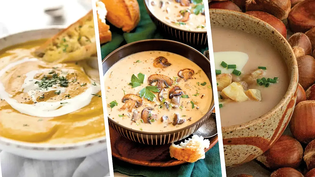 Топло и вкусно: Есенни крем супи