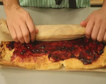 Нещо различно - дебели палачинки с ягоди