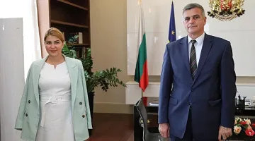 Янев се срещна със зам.министър-председателя на Украйна