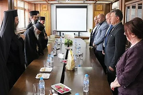 Неврокопският митрополит Серафим посети Банско