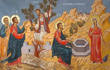 Неделя след Пасха - на самарянката