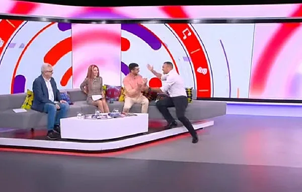 Цирк! Пулев налетя да бие Кадиев в ефир