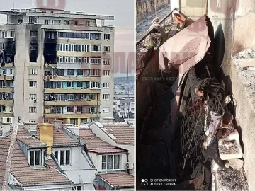 Отчаяни хора молят за помощ след пожар