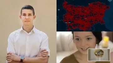 След загубата на Сияна! Младеж направи единствената по рода си карта за войната по пътищата
