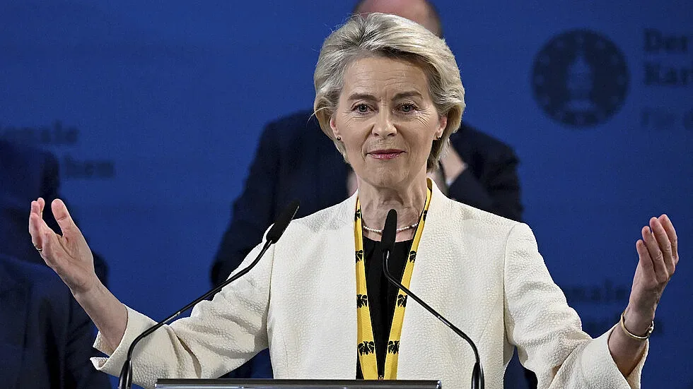 Голямо признание за Фон дер Лайен