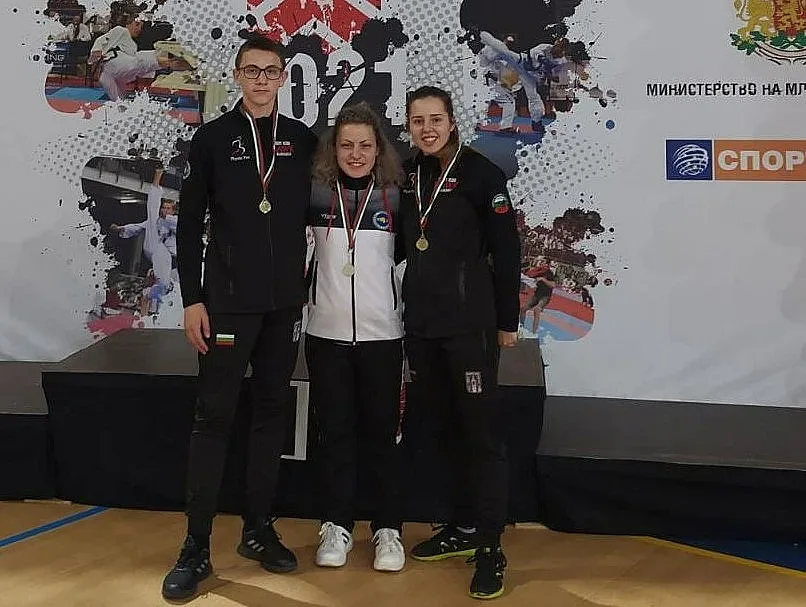 7 медала от националното за таекуондистите на "Хоук Банско"