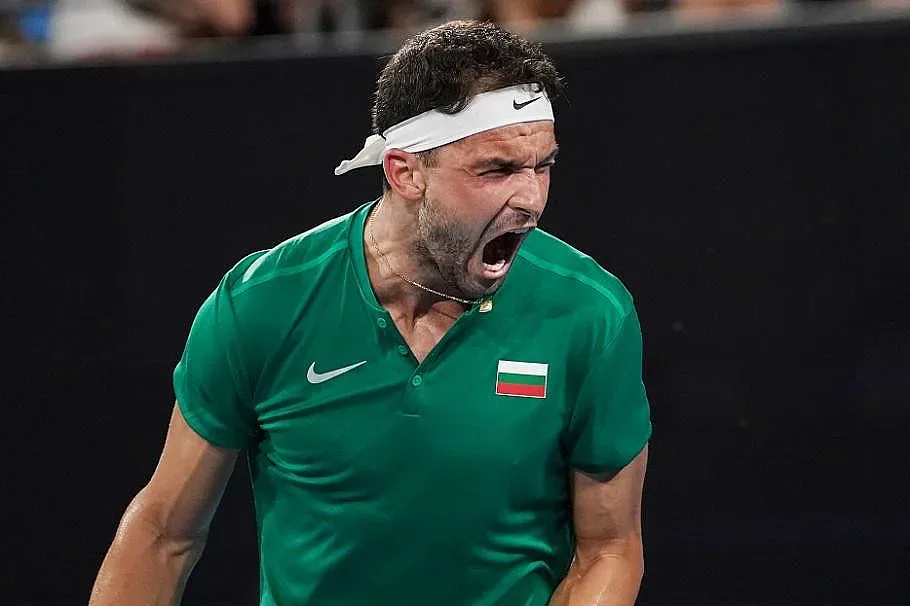 Гришо на корта след голям тормоз. От какво?