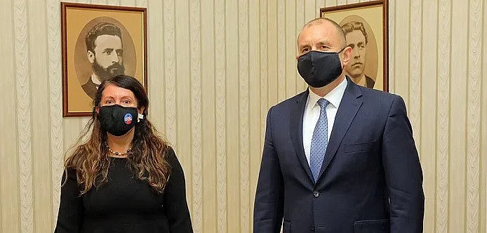 Румен Радев се срещна с Херо Мустафа