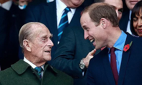 Уилям почете дядо си с трогателна снимка