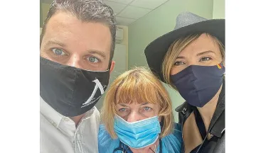 Иван и Ирина Тенчева излязоха от болница