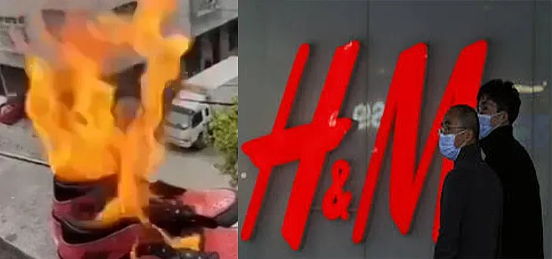 Маратонки Nike на клада, H&M заличена