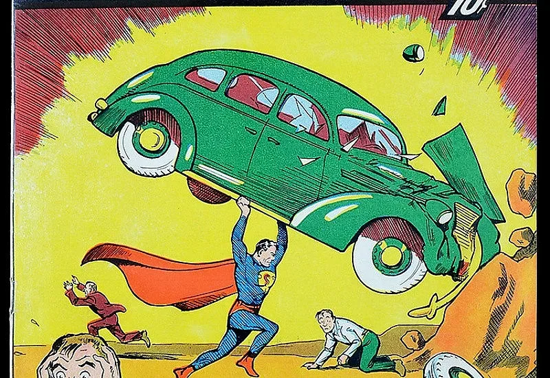 Продадоха комикс на Супермен за 3,25 млн.