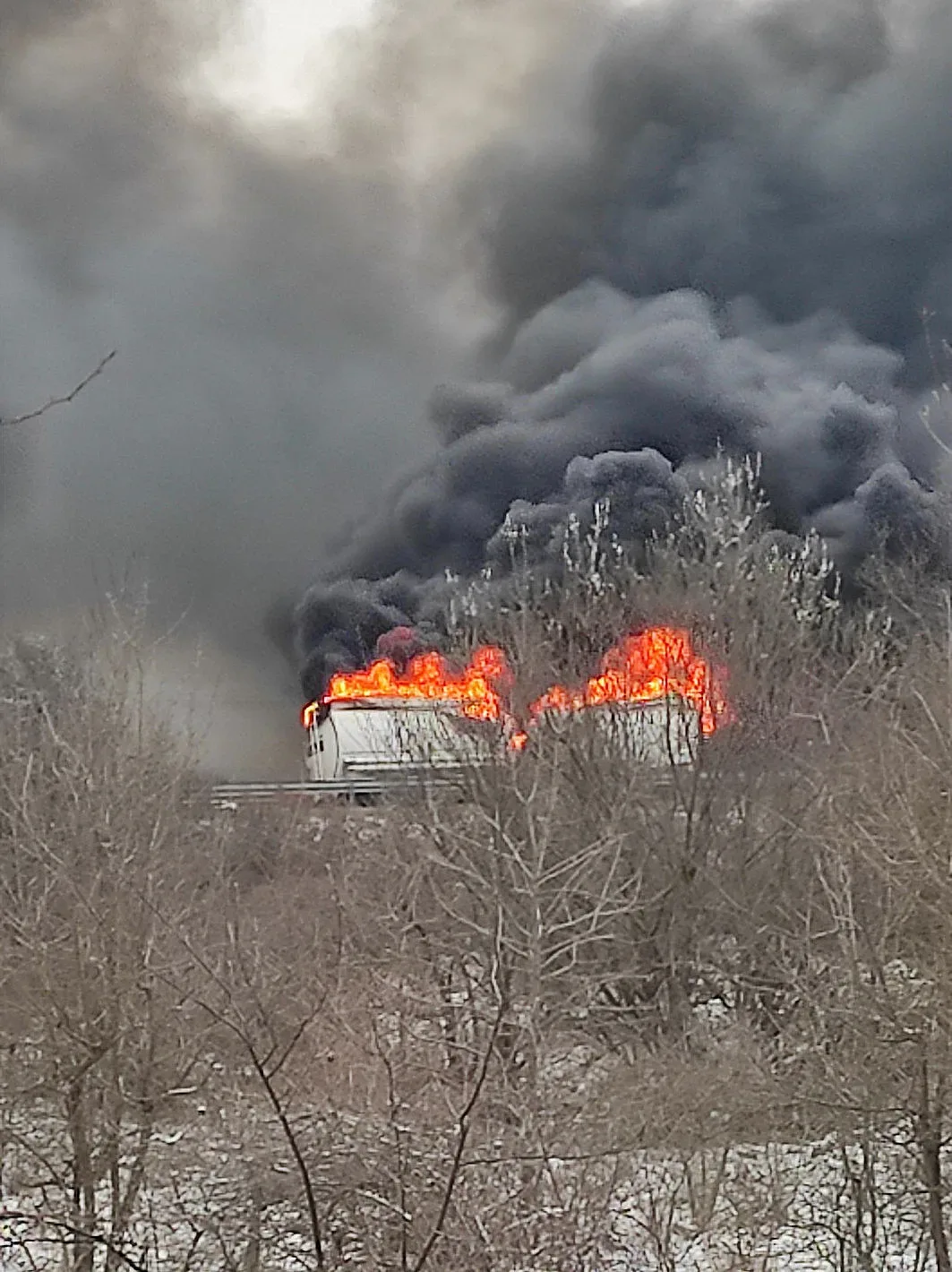 Ад. Изгорелият шофьор на "Тракия" е чужденец