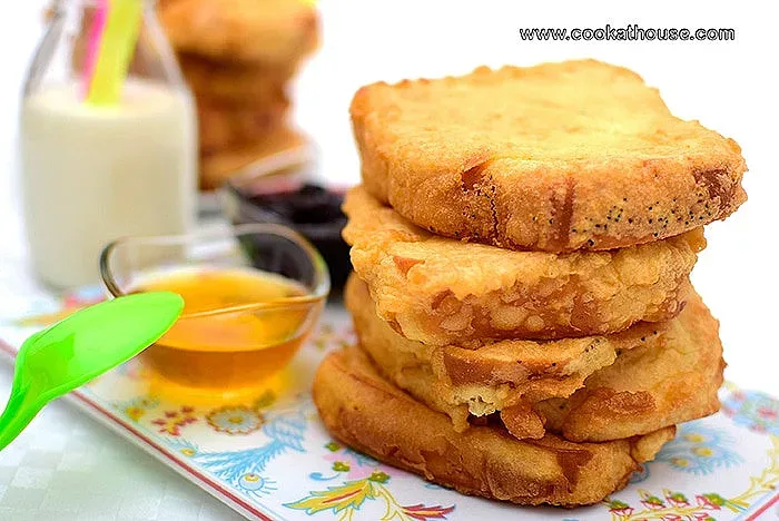 Класика! Пържени филийки за закуска