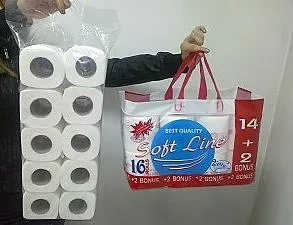 Година по-късно. Тоалетната хартия пак става кът