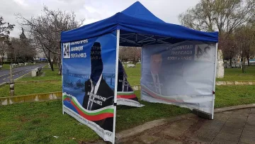 Вандалски акт срещу НФСБ и Воля в Бургас