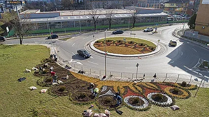 Обновяват визията на кръговите кръстовища в Стара Загора