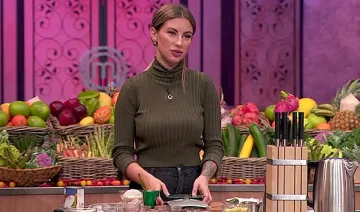 Секси готвачка се съблече в "Мастършеф" /Фото/