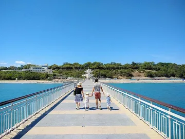 Моста в Бургас светва в бяло, зелено и червено на 3 март