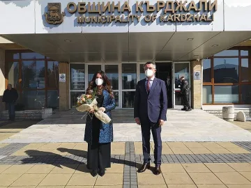 Херо Мустафа гостува в Кърджали, възхитена