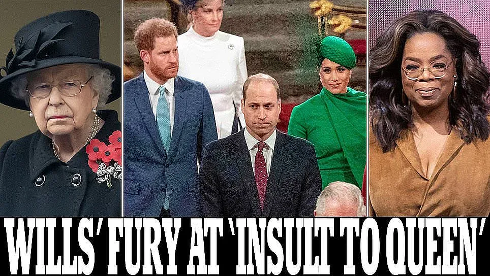 Уилям и Хари се скараха заради баба си