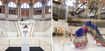 Бутонки на Меси влязоха в музей в Барселона