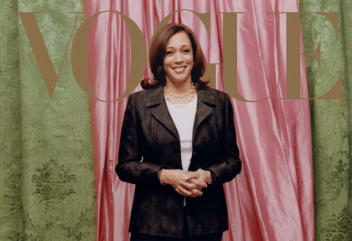 "Вог" събу кецовете на Камала Харис