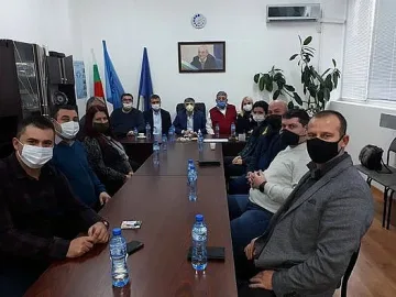 Карадайъ на среща с кметове от ДПС в Търговище