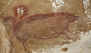 Откриха най-древната пещерна рисунка в света