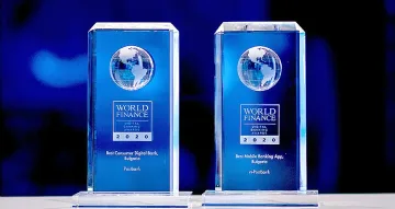 Пощенска банка с две награди за дигитално банкиране