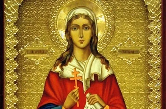 Лъвът се умилквал около св. Татяна, вместо да я изяде