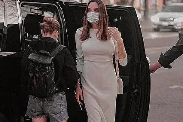 Джоли пазарува от етиопски дизайнери