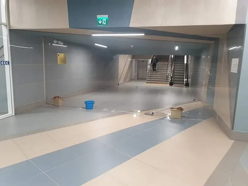 Новата метростанция "Хаджи Димитър" протече