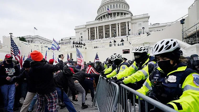 Ето нахлуването в Капитолия /ВИДЕО/