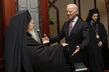 Байдън пише на Вселенския патриарх