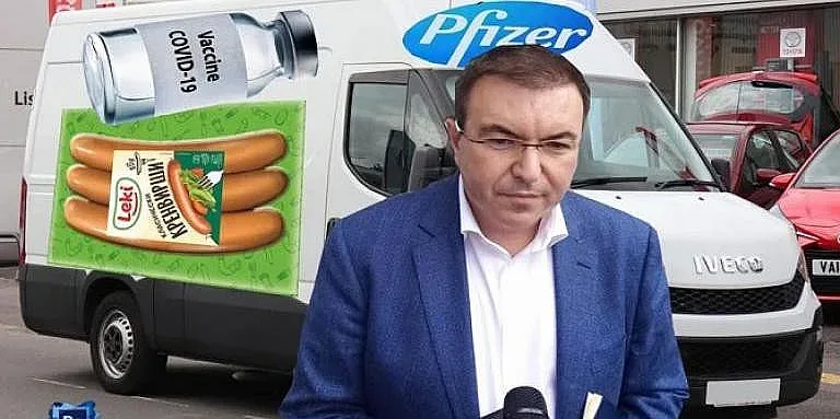 Камиони за риба тон и сладолед возели ваксините