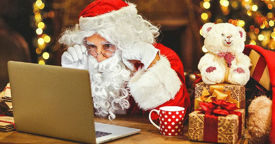 Дядо Коледа сам вкъщи