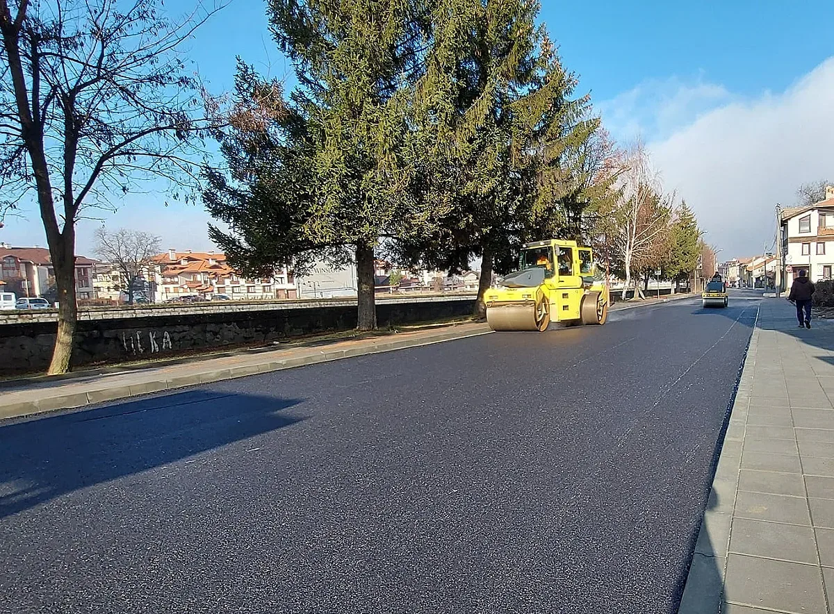 Банско продължава подобряването на инфраструктурата