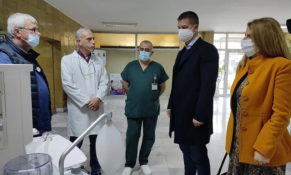 Община Стара Загора дари модерен анестезиологичен апарат