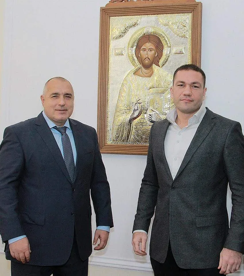 Борисов надъха Кобрата преди мача с Джошуа